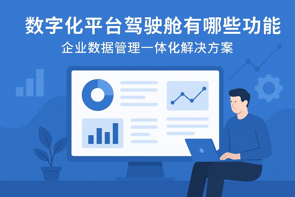 数字化平台驾驶舱有哪些功能？企业数据管理一体化解决方案