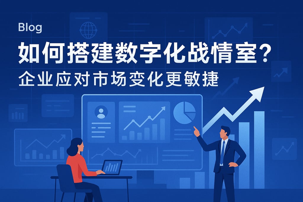 数字化战情室如何搭建？企业应对市场变化更敏捷