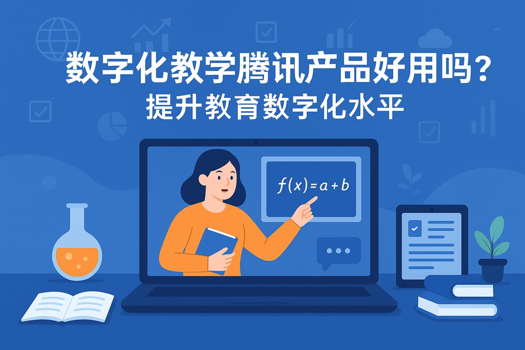 数字化教学腾讯产品好用吗？提升教育数字化水平