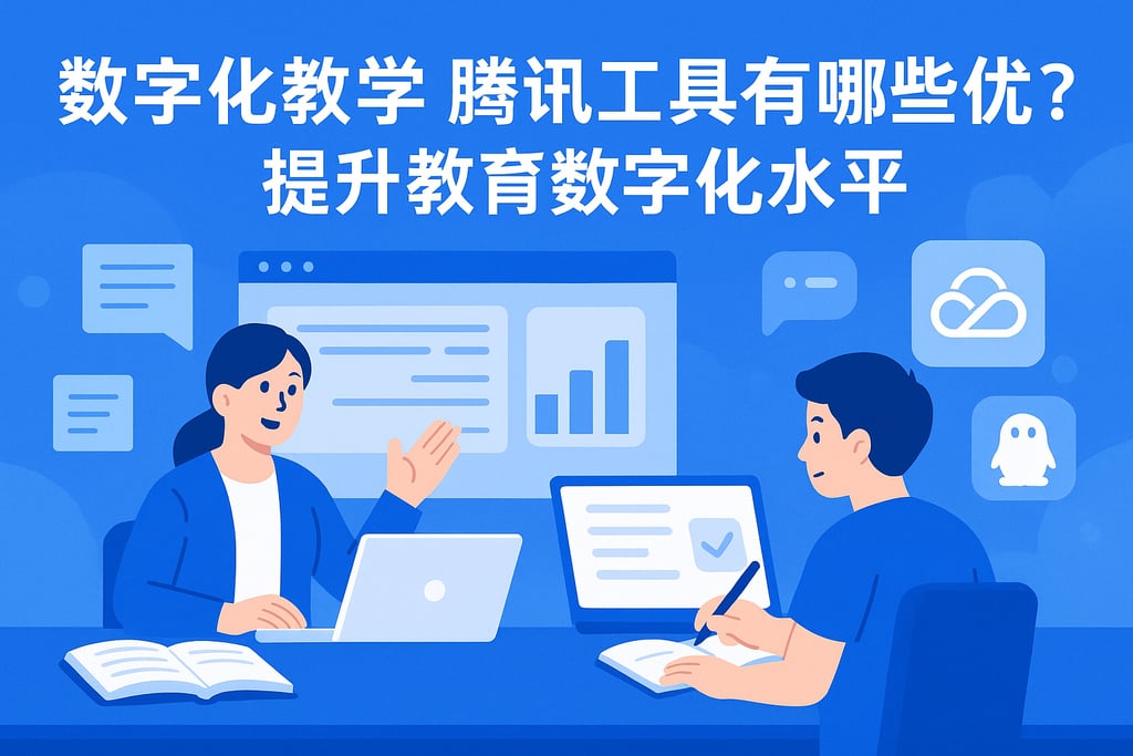 数字化教学腾讯工具有哪些优势？提升教育数字化水平