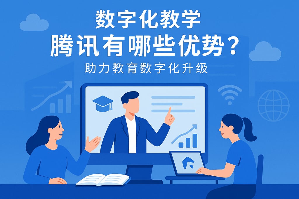 数字化教学腾讯有哪些优势？助力教育数字化升级