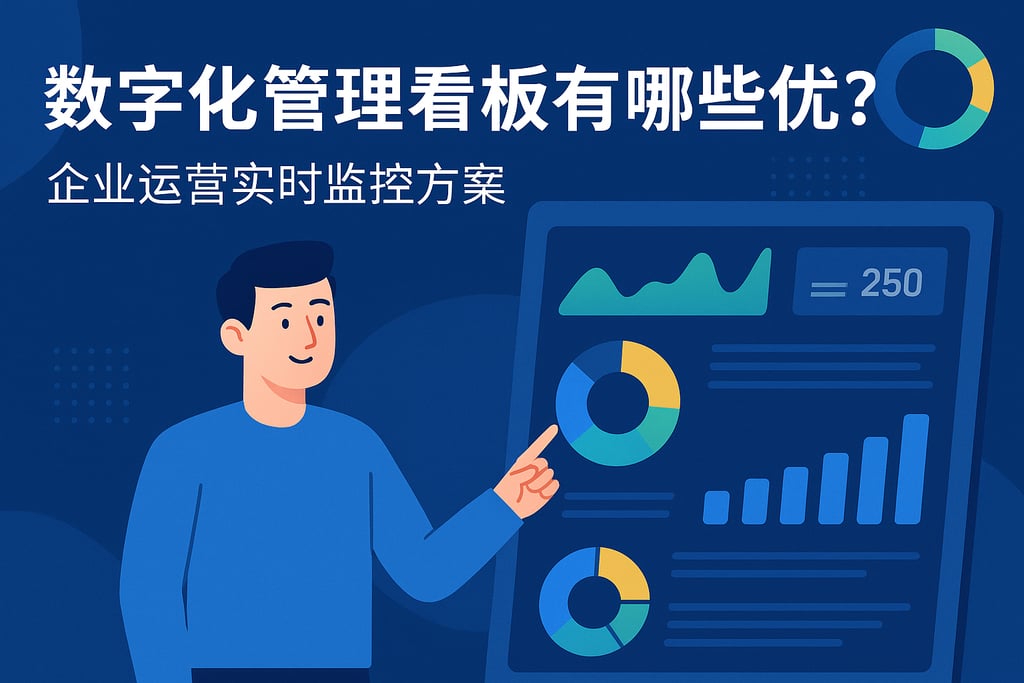 数字化管理看板有哪些优势？企业运营实时监控方案