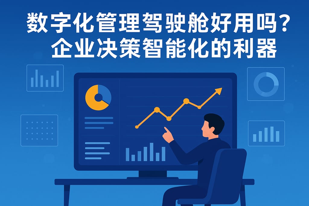 数字化管理驾驶舱好用吗？企业决策智能化的利器