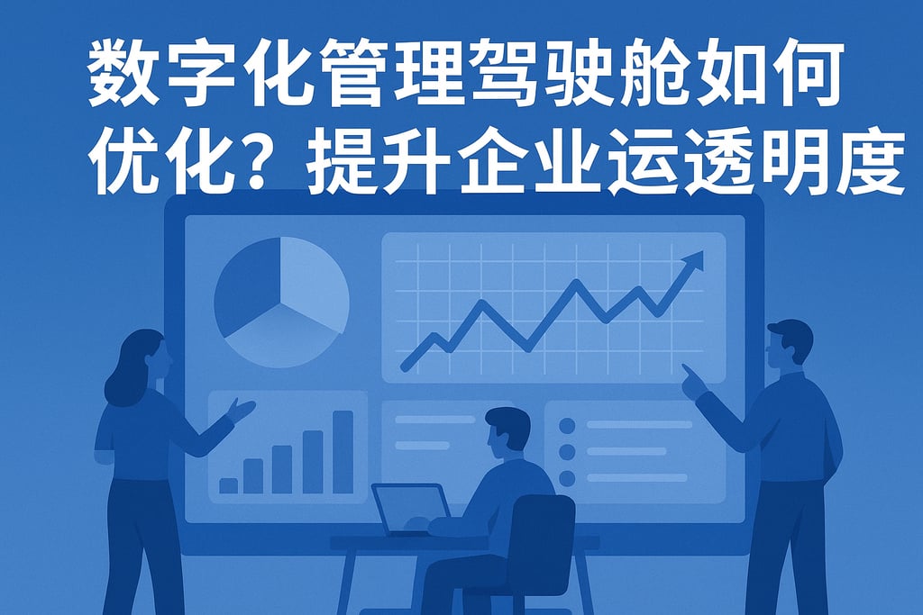 数字化管理驾驶舱如何优化？提升企业运营透明度