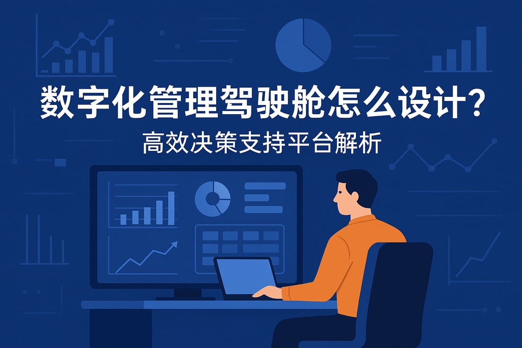 数字化管理驾驶舱怎么设计？高效决策支持平台解析