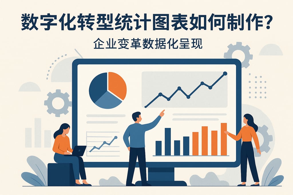 数字化转型统计图表如何制作？企业变革数据化呈现
