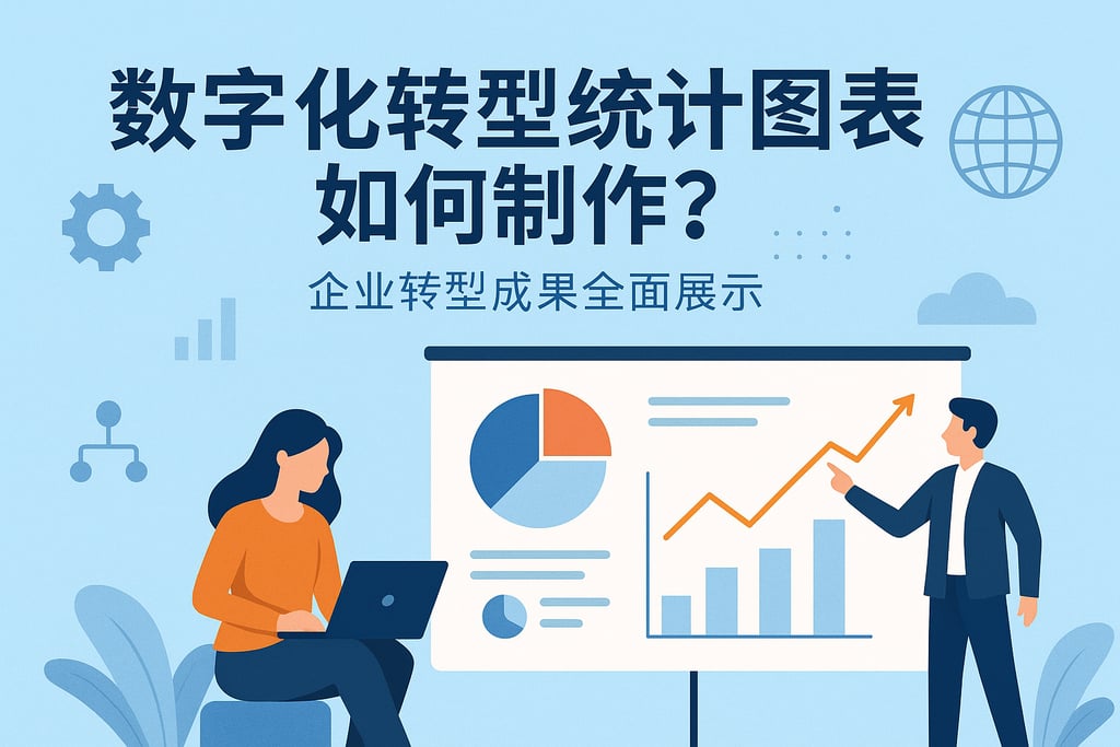 数字化转型统计图表如何制作？企业转型成果全面展示