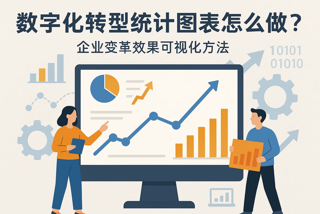 数字化转型统计图表怎么做？企业变革效果可视化方法