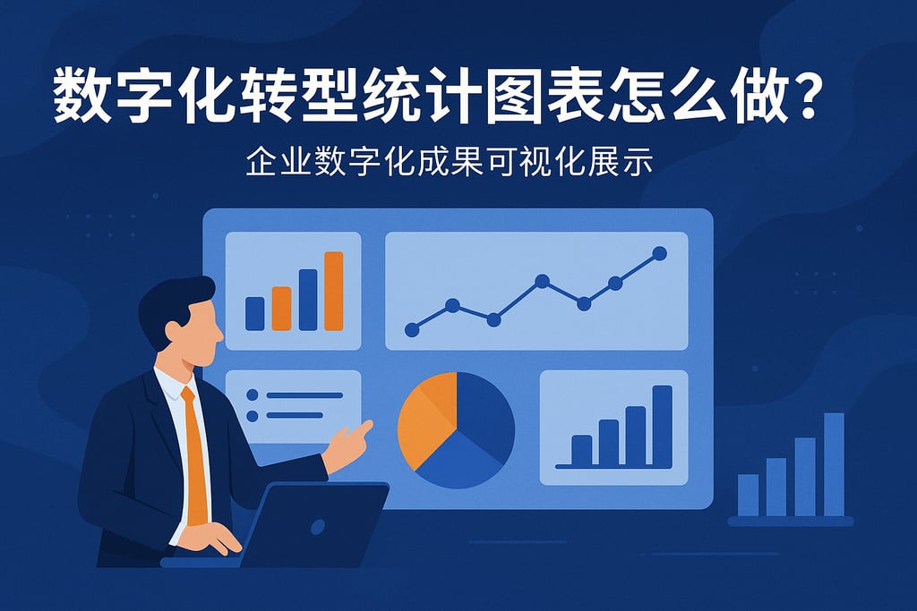 数字化转型统计图表怎么做？企业数字化成果可视化展示