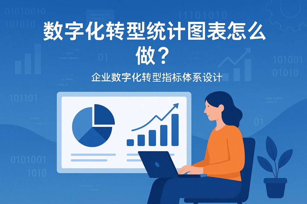 数字化转型统计图表怎么做？企业数字化转型指标体系设计