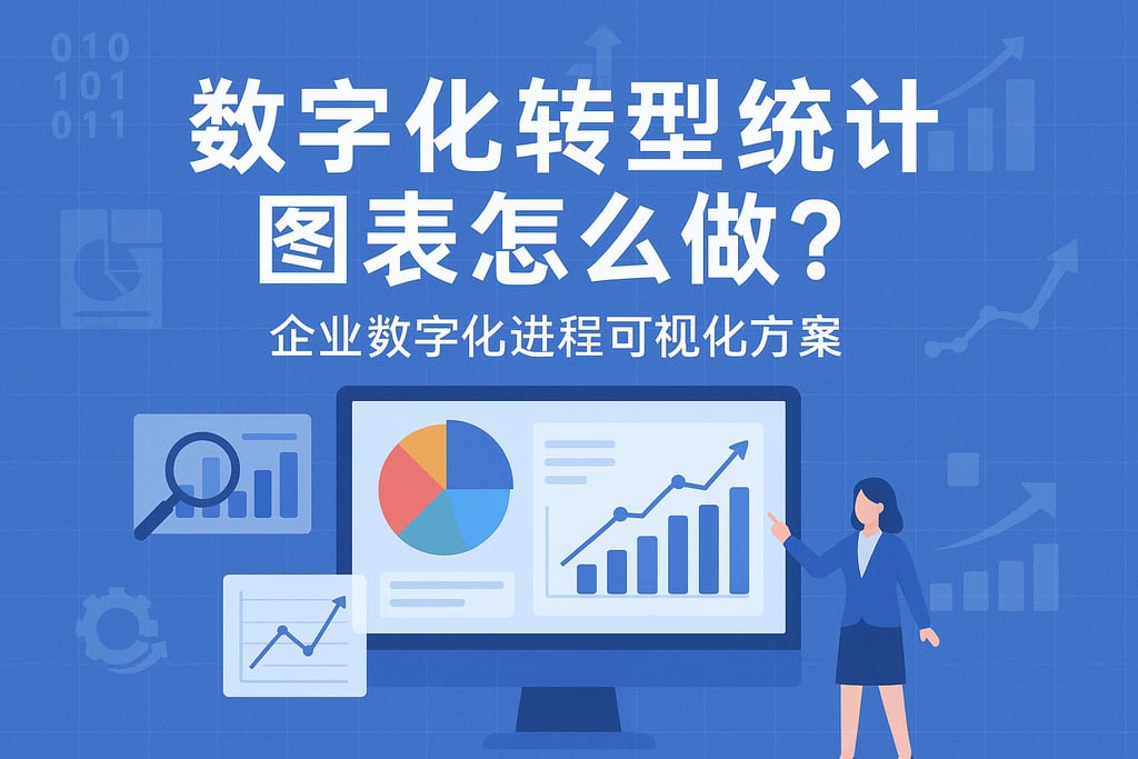 数字化转型统计图表怎么做？企业数字化进程可视化方案