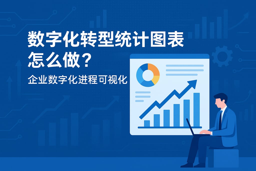 数字化转型统计图表怎么做？企业数字化进程可视化方法
