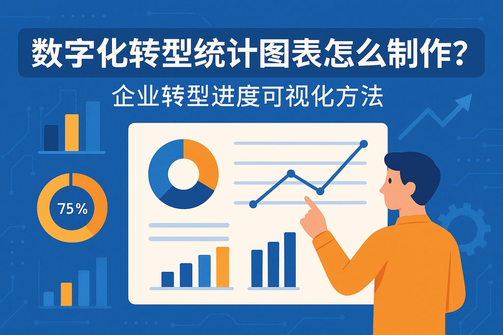 数字化转型统计图表怎么制作？企业转型进度可视化方法