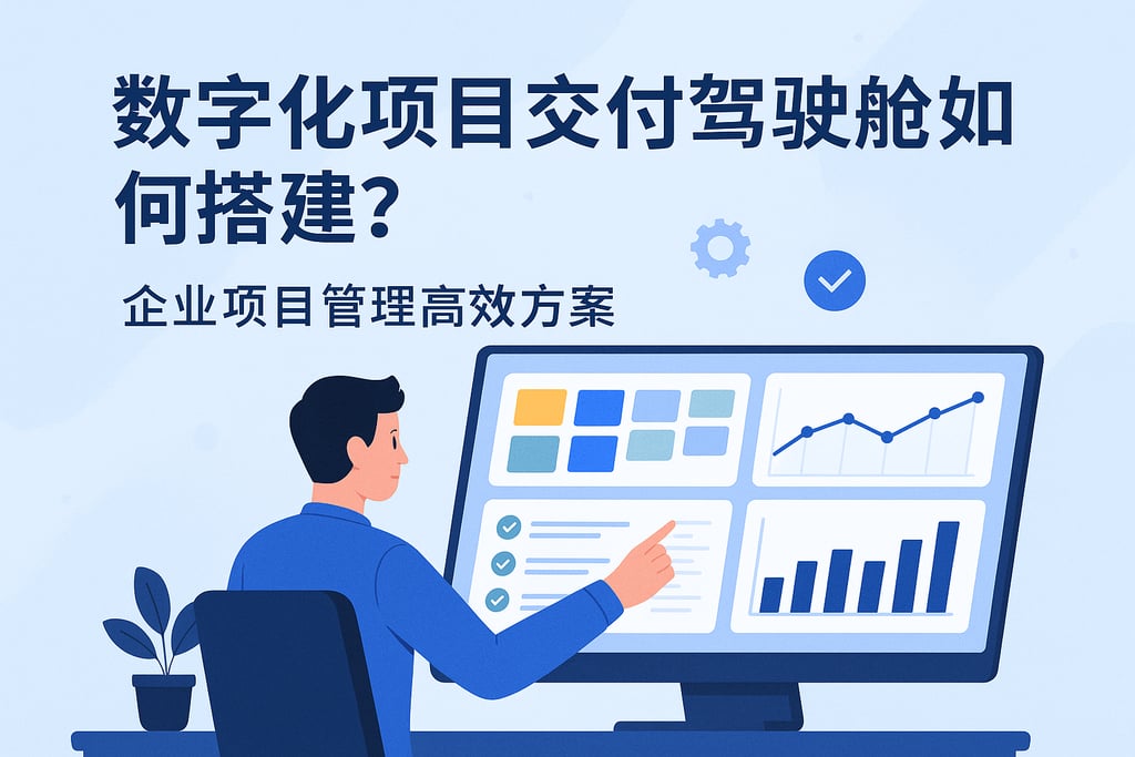 数字化项目交付驾驶舱如何搭建？企业项目管理高效方案