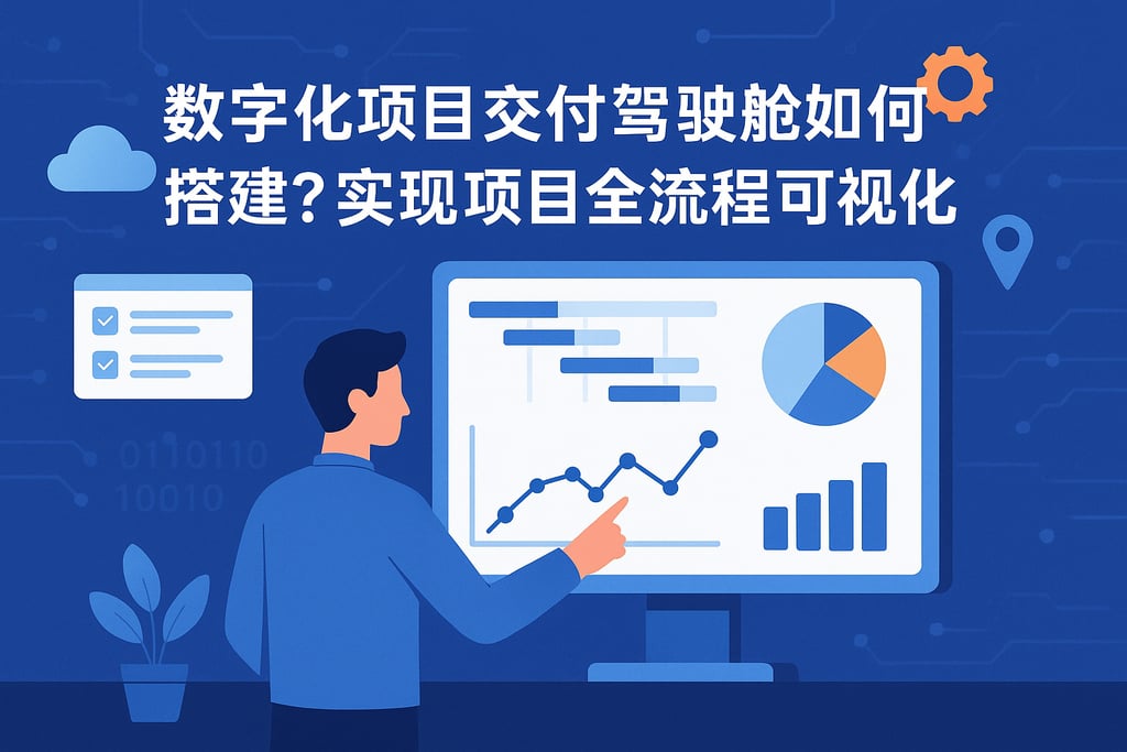 数字化项目交付驾驶舱如何搭建？实现项目全流程可视化