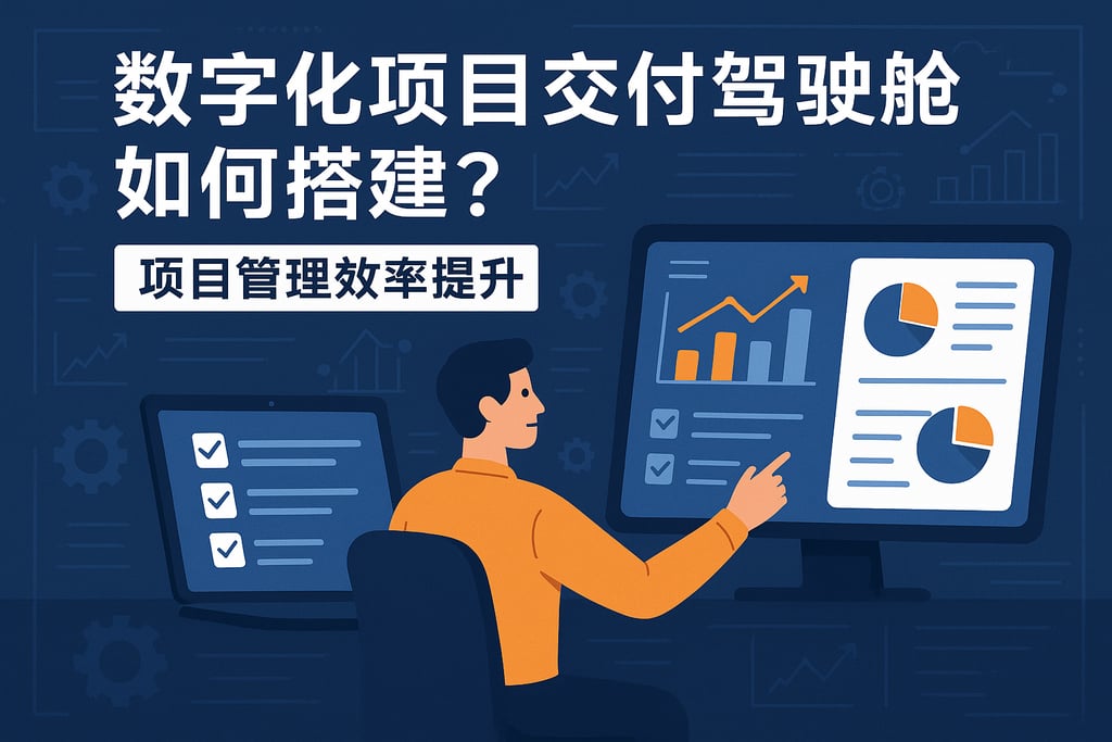 数字化项目交付驾驶舱如何搭建？项目管理效率提升