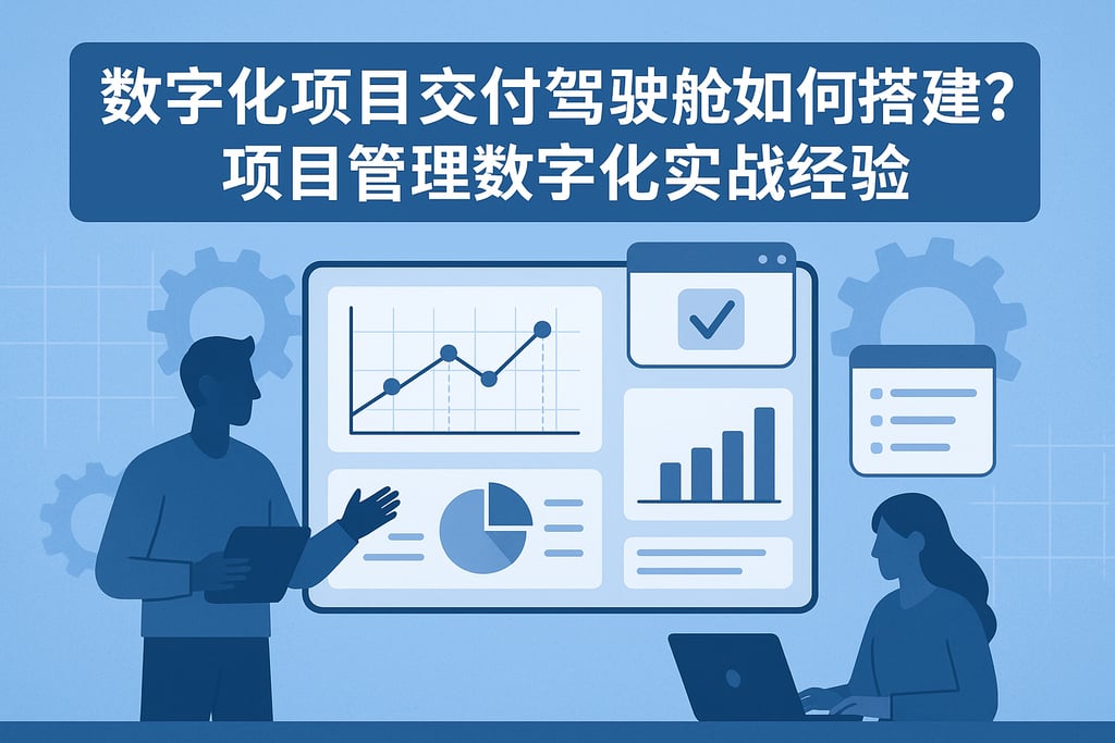 数字化项目交付驾驶舱如何搭建？项目管理数字化实战经验