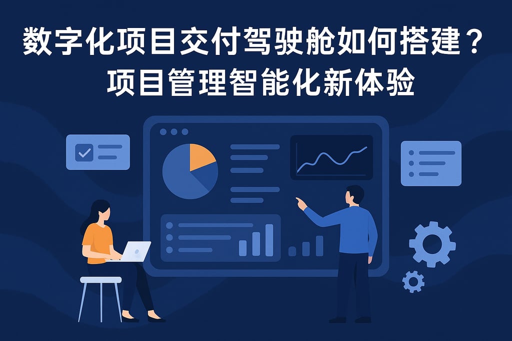 数字化项目交付驾驶舱如何搭建？项目管理智能化新体验