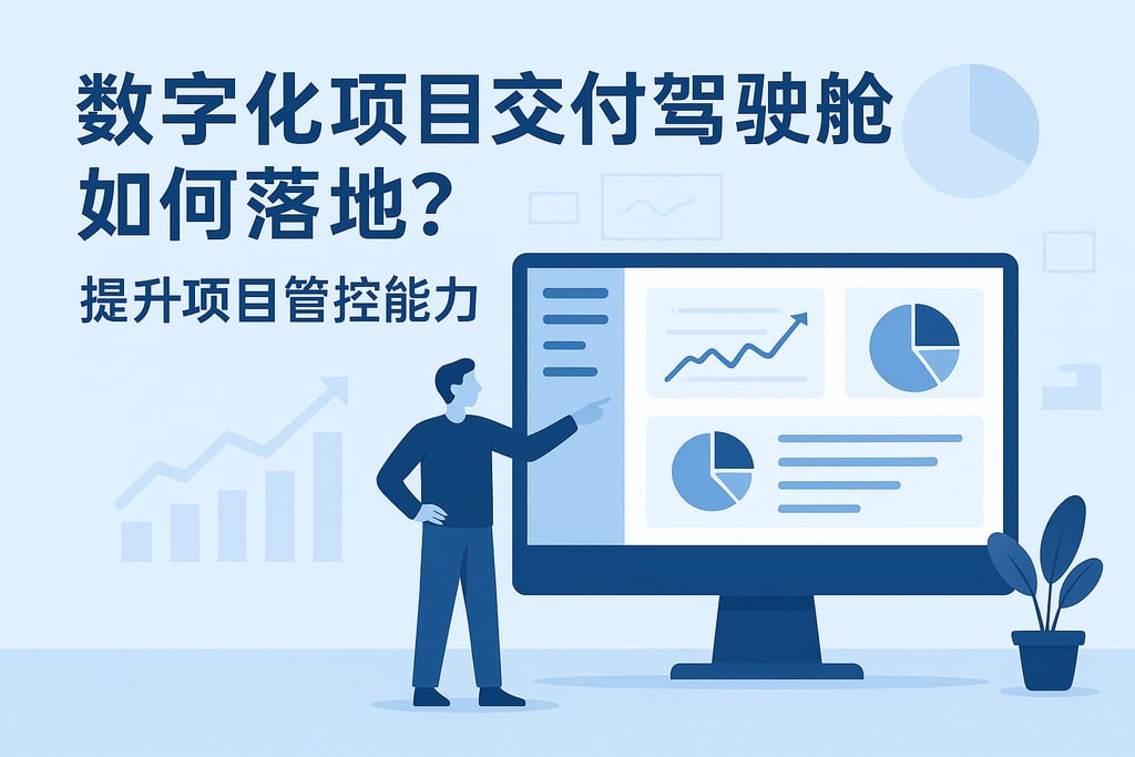数字化项目交付驾驶舱如何落地？提升项目管控能力