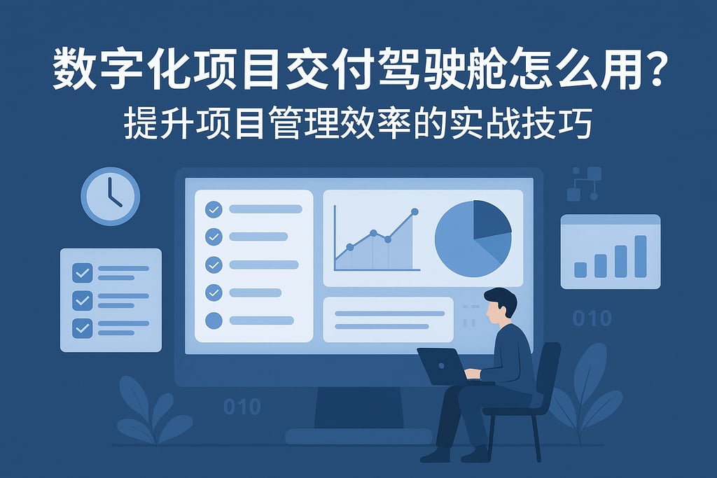数字化项目交付驾驶舱怎么用？提升项目管理效率的实战技巧