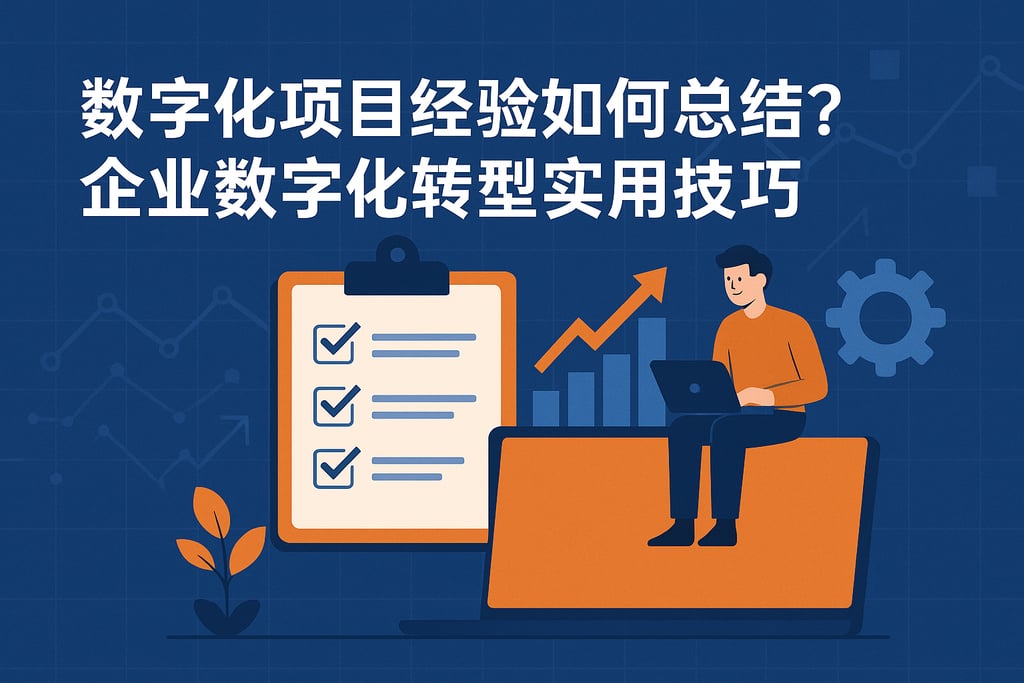 数字化项目经验如何总结？企业数字化转型实用技巧
