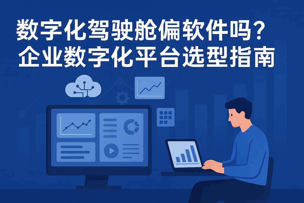 数字化驾驶舱偏软件吗？企业数字化平台选型指南