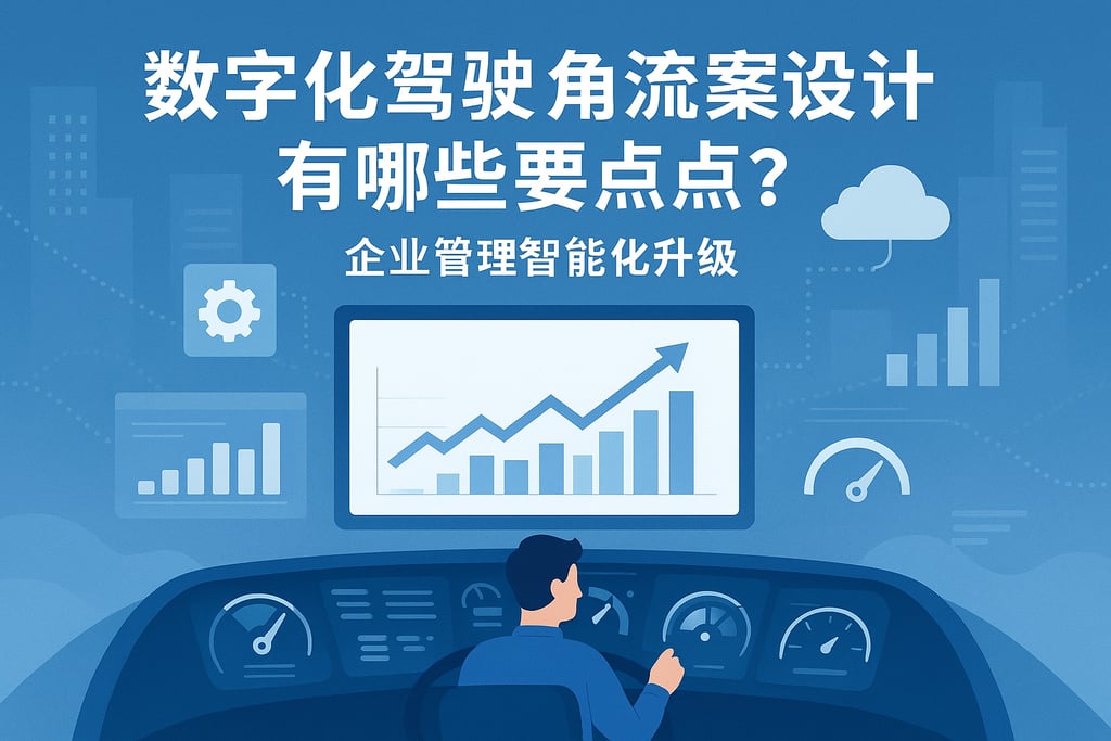 数字化驾驶舱方案设计有哪些要点？企业管理智能化升级