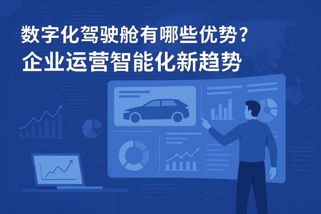 数字化驾驶舱有哪些优势？企业运营智能化新趋势
