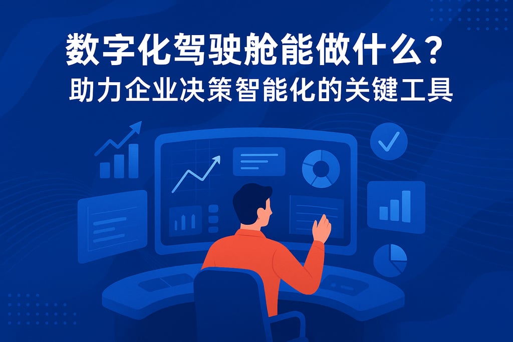 数字化驾驶舱能做什么？助力企业决策智能化的关键工具