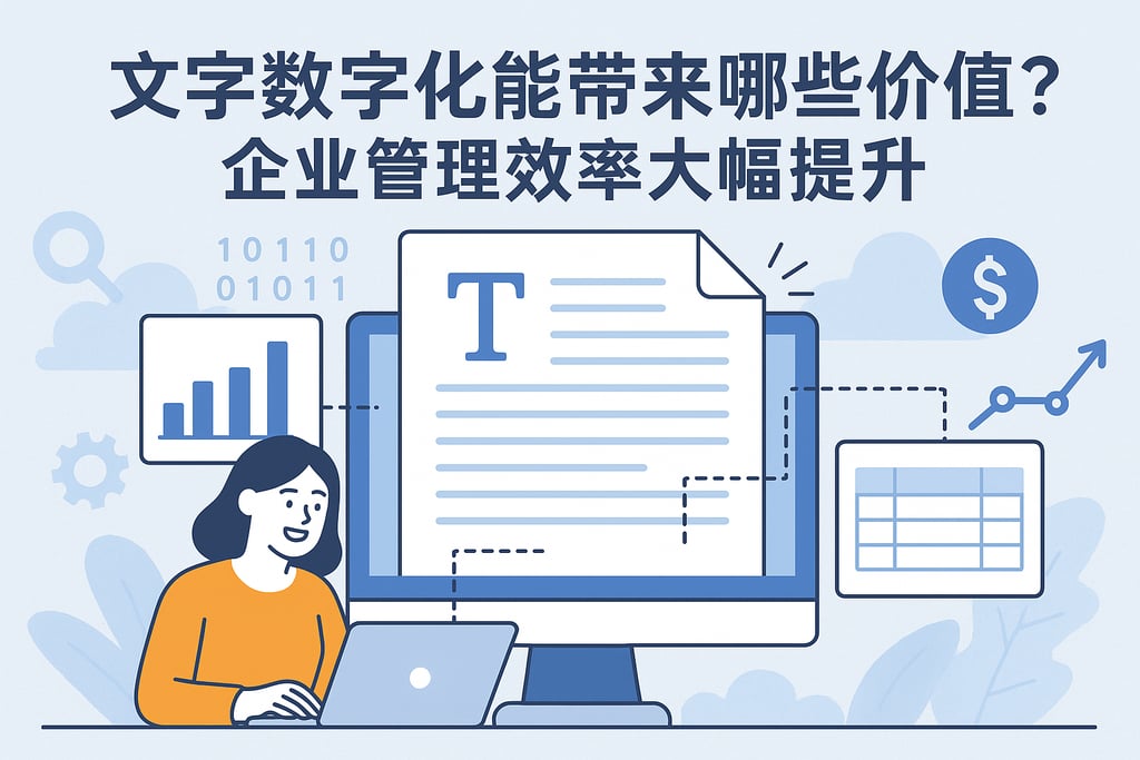 文字数字化能带来哪些价值？企业管理效率大幅提升