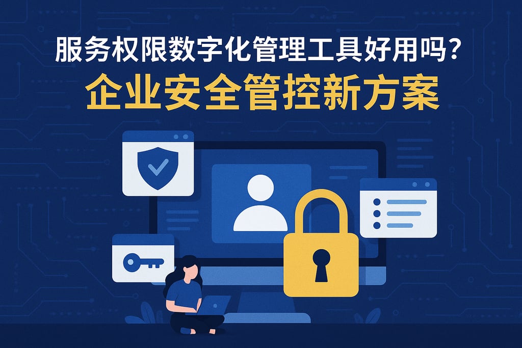 服务权限数字化管理工具好用吗？企业安全管控新方案