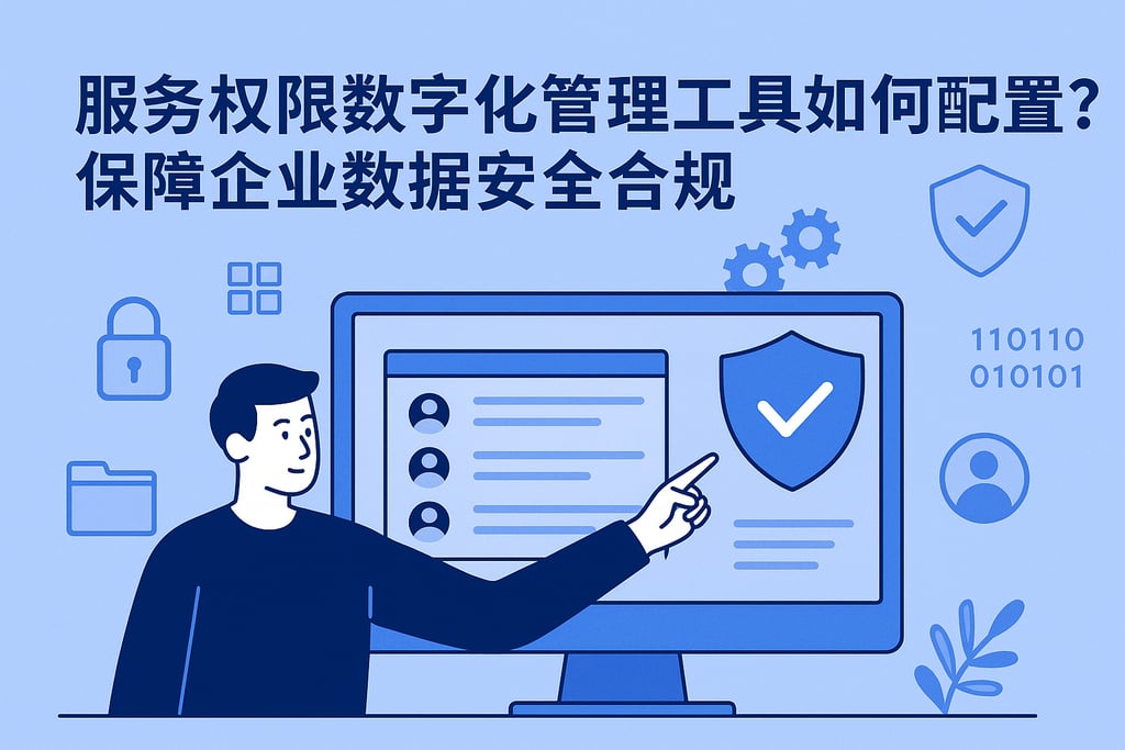 服务权限数字化管理工具如何配置？保障企业数据安全合规