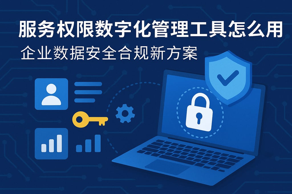 服务权限数字化管理工具怎么用？企业数据安全合规新方案