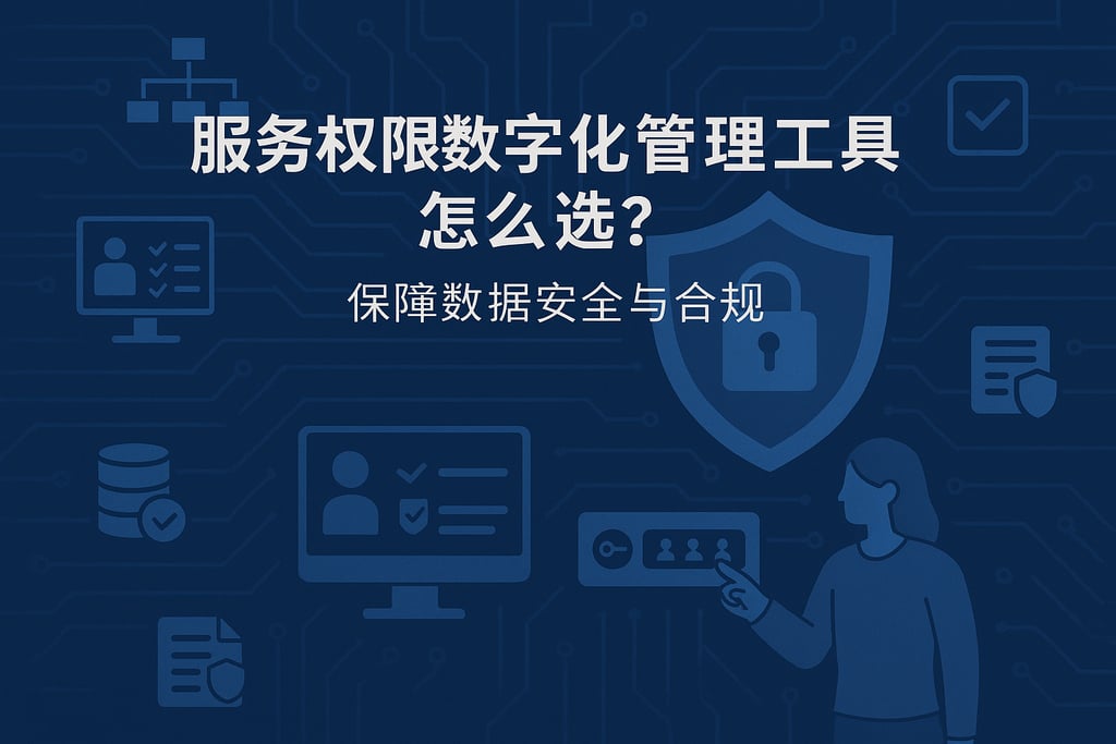 服务权限数字化管理工具怎么选？保障数据安全与合规