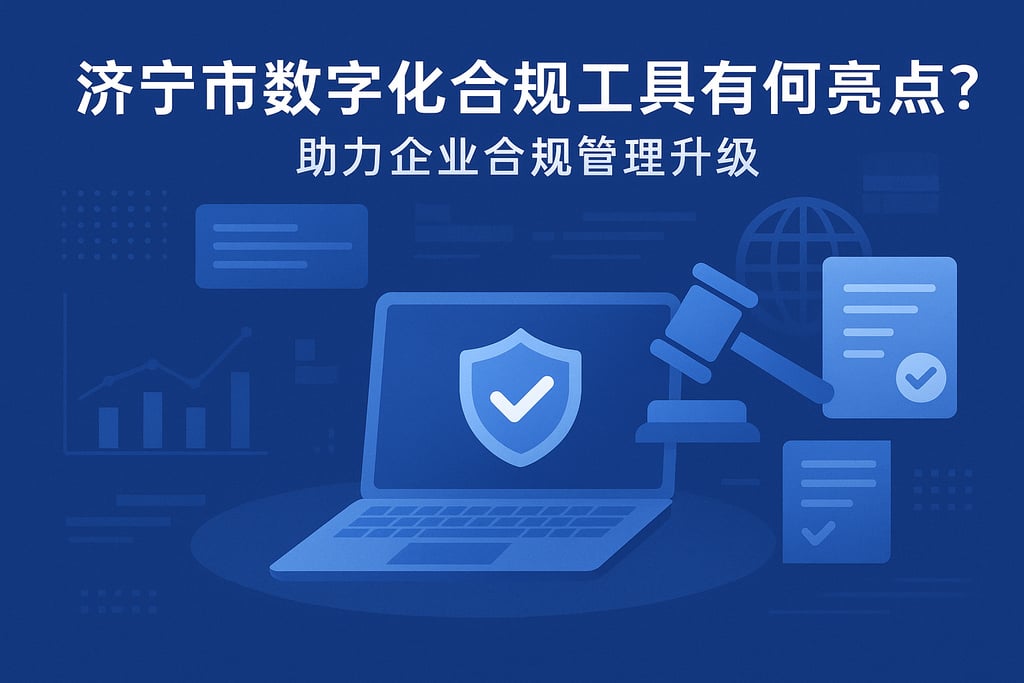 济宁市数字化合规工具有何亮点？助力企业合规管理升级