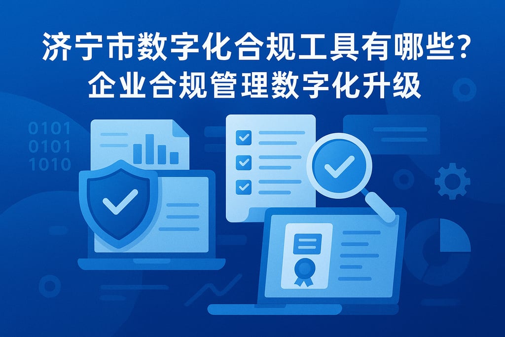 济宁市数字化合规工具有哪些？企业合规管理数字化升级