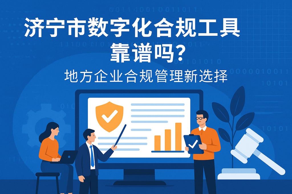 济宁市数字化合规工具靠谱吗？地方企业合规管理新选择