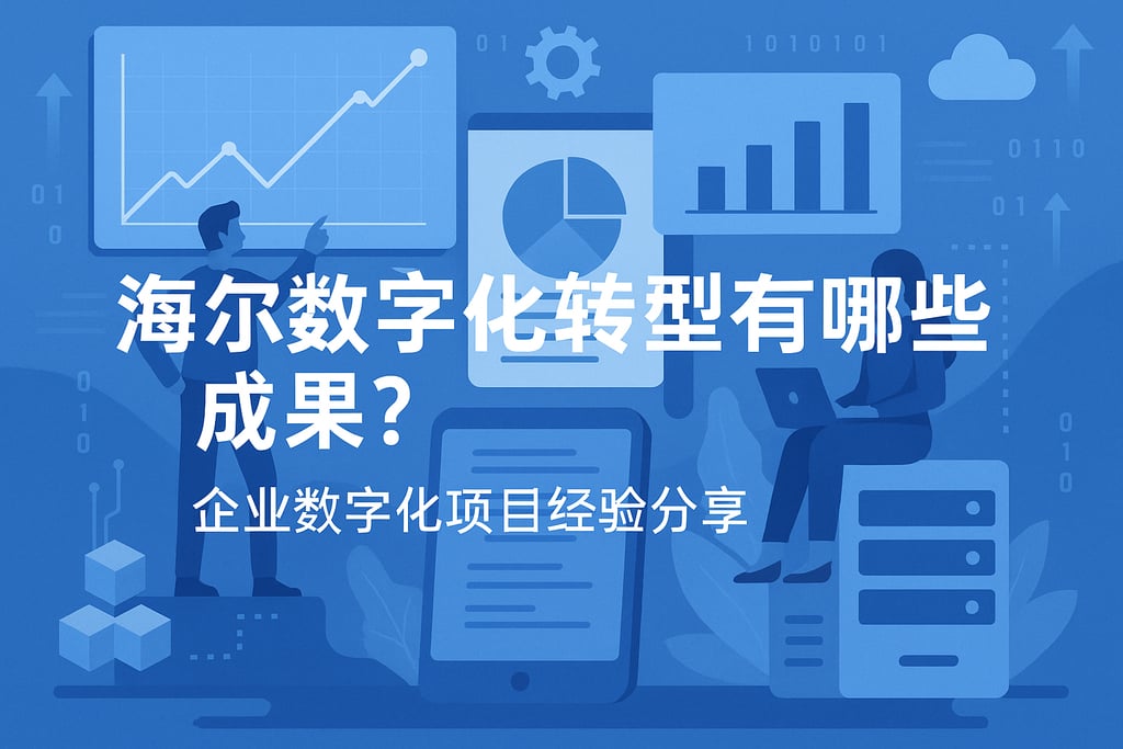 海尔数字化转型有哪些成果？企业数字化项目经验分享