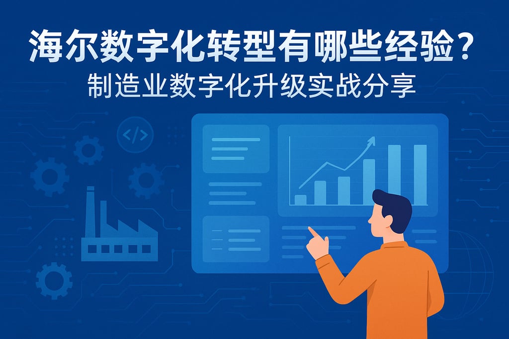 海尔数字化转型有哪些经验？制造业数字化升级实战分享