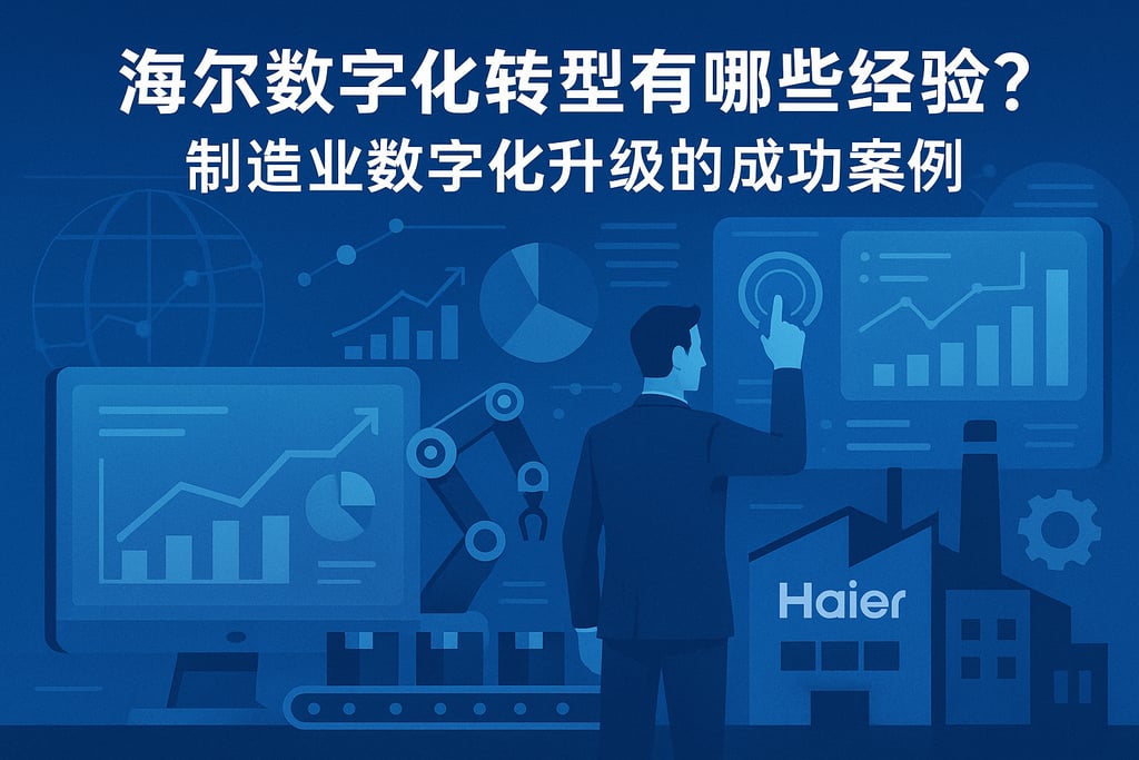 海尔数字化转型有哪些经验？制造业数字化升级的成功案例