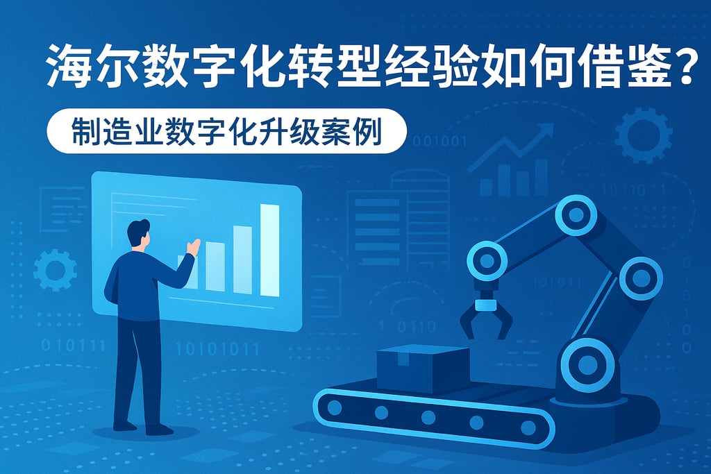 海尔数字化转型经验如何借鉴？制造业数字化升级案例