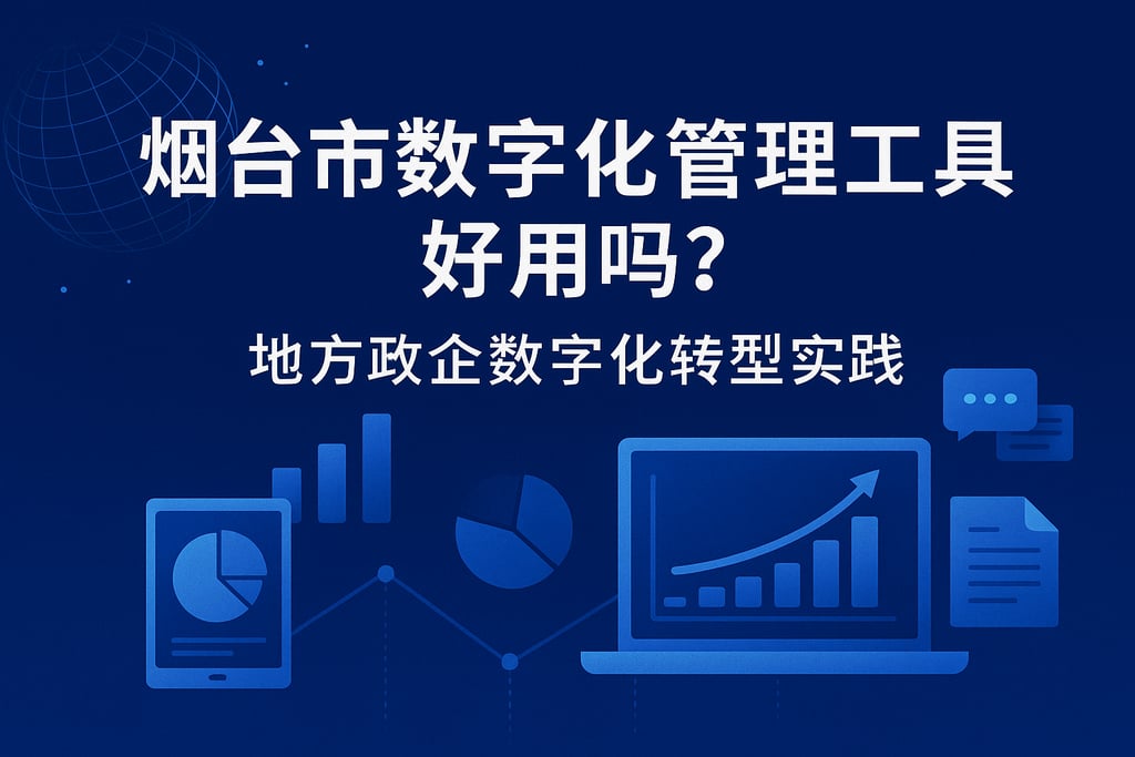 烟台市数字化管理工具好用吗？地方政企数字化转型实践