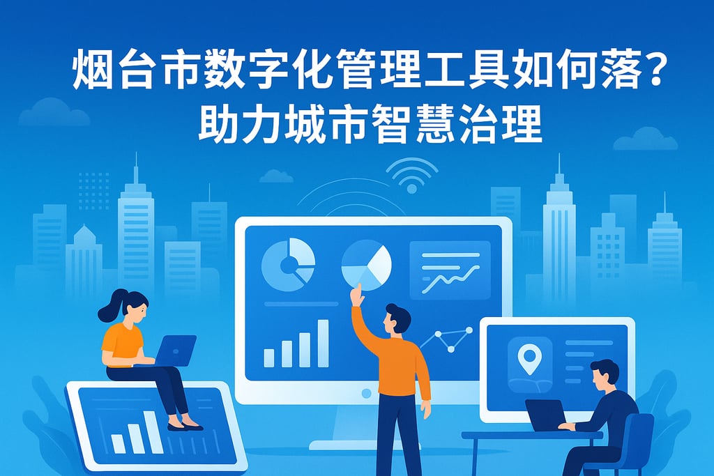 烟台市数字化管理工具如何落地？助力城市智慧治理