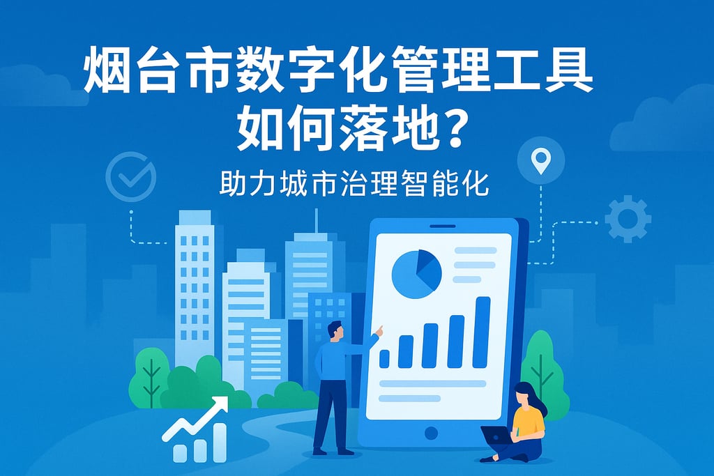 烟台市数字化管理工具如何落地？助力城市治理智能化