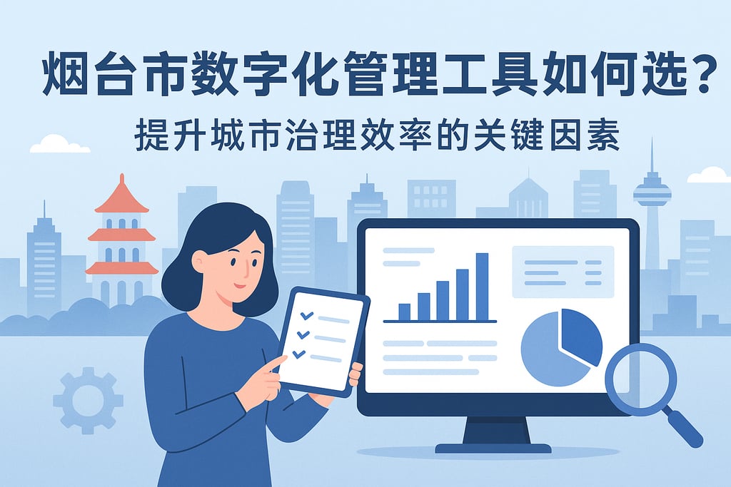 烟台市数字化管理工具如何选型？提升城市治理效率的关键因素