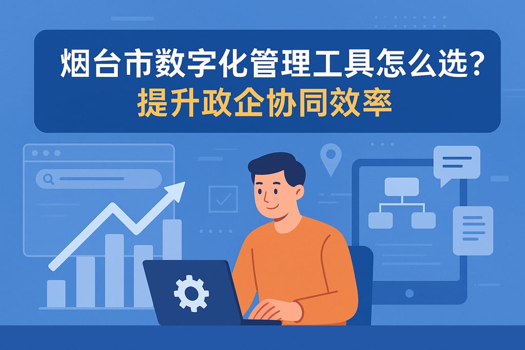 烟台市数字化管理工具怎么选？提升政企协同效率