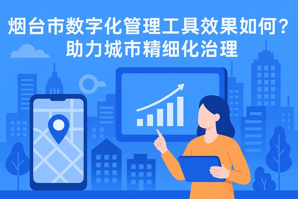 烟台市数字化管理工具效果如何？助力城市精细化治理