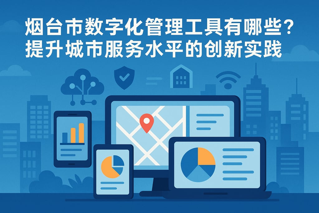 烟台市数字化管理工具有哪些？提升城市服务水平的创新实践