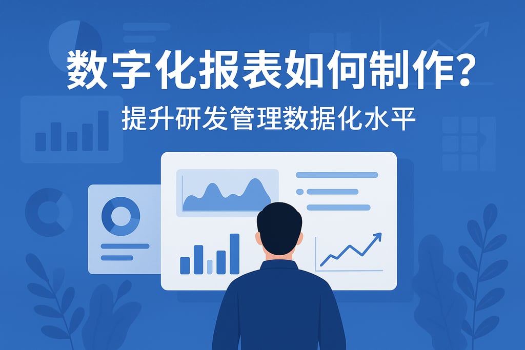 研发数字化报表如何制作？提升研发管理数据化水平