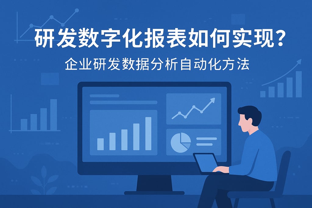 研发数字化报表如何实现？企业研发数据分析自动化方法